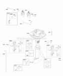 Drive Shaft Housing Diagram and Parts List for AA0201-0101-01  Briggs and Stratton Engine